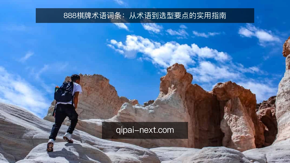888棋牌术语词条：从术语到选型要点的实用指南