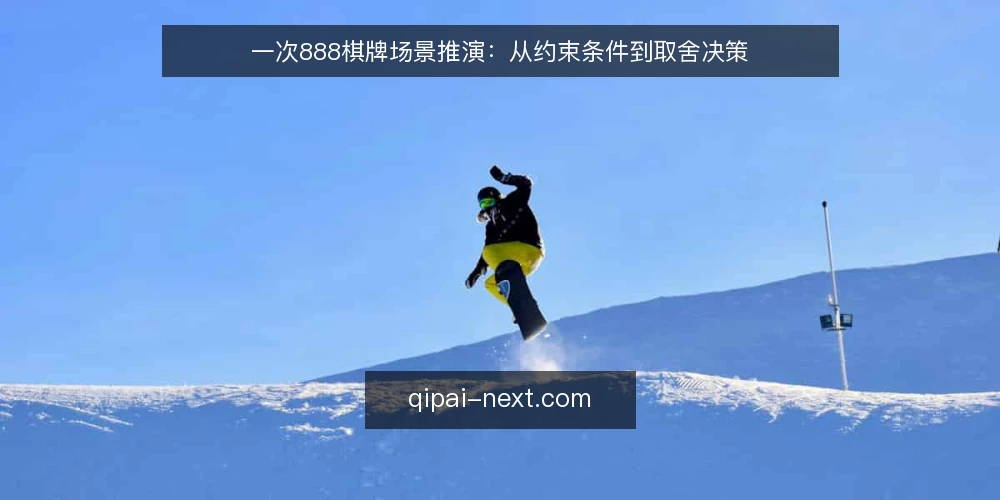 一次888棋牌场景推演:从约束条件到取舍决策 — 场景设定与初始约束 配图